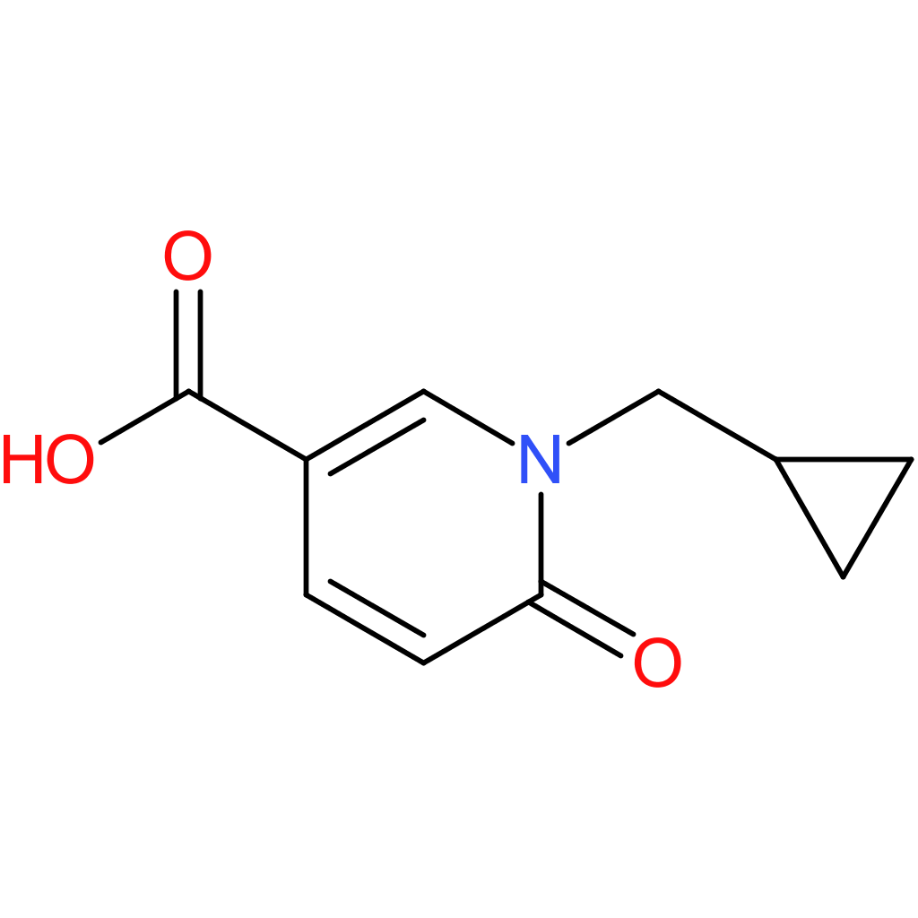 1-(Cyclopropylmethyl)-6-oxo-1,6-dihydropyridine-3-carboxylic acid