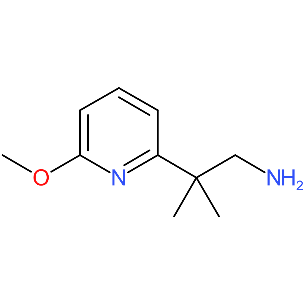 2-(6-Methoxypyridin-2-yl)-2-methylpropan-1-amine