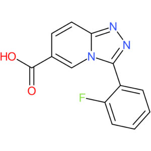 3-(2-Fluorophenyl)-[1,2,4]triazolo[4,3-a]pyridine-6-carboxylic acid