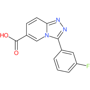 3-(3-Fluorophenyl)-[1,2,4]triazolo[4,3-a]pyridine-6-carboxylic acid
