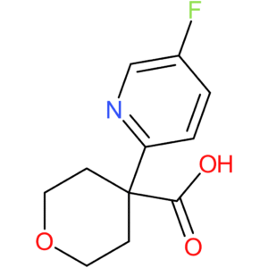 4-(5-Fluoropyridin-2-yl)oxane-4-carboxylic acid