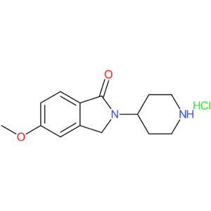 5-Methoxy-2-(piperidin-4-yl)-2,3-dihydro-1H-isoindol-1-one hydrochloride
