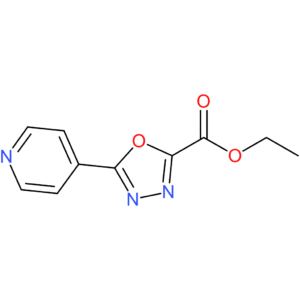 Ethyl 5-(pyridin-4-yl)-1,3,4-oxadiazole-2-carboxylate