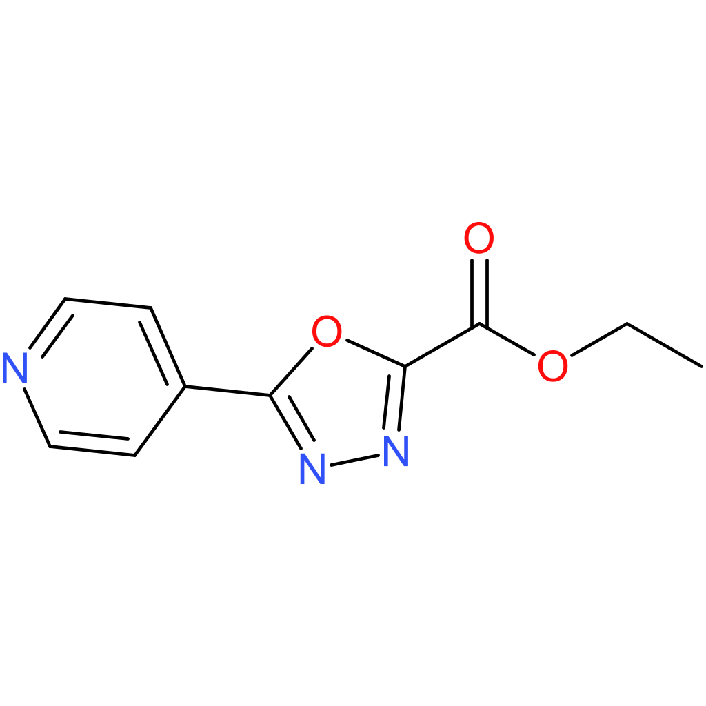 Ethyl 5-(pyridin-4-yl)-1,3,4-oxadiazole-2-carboxylate