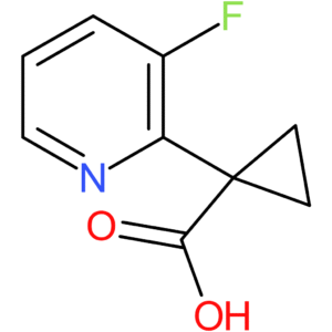1-(3-Fluoropyridin-2-yl)cyclopropane-1-carboxylic acid