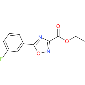 Ethyl 5-(3-fluorophenyl)-1,2,4-oxadiazole-3-carboxylate