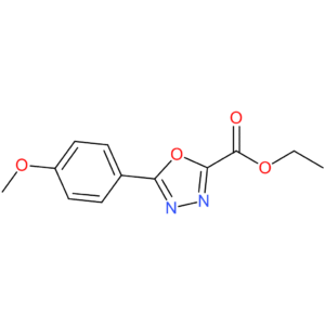 Ethyl 5-(4-methoxyphenyl)-1,3,4-oxadiazole-2-carboxylate