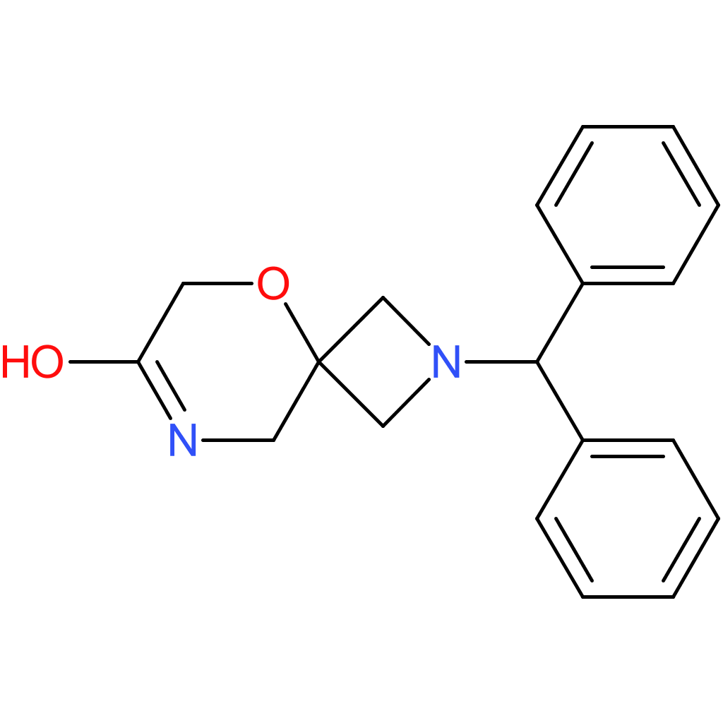 2-(Diphenylmethyl)-5-oxa-2,8-diazaspiro[3.5]nonan-7-one
