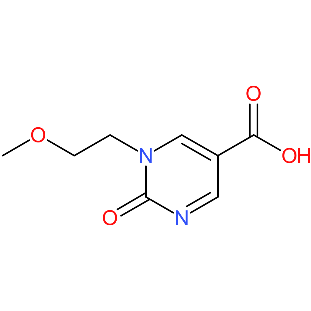 1-(2-Methoxyethyl)-2-oxo-1,2-dihydropyrimidine-5-carboxylic acid