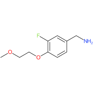[3-Fluoro-4-(2-methoxyethoxy)phenyl]methanamine