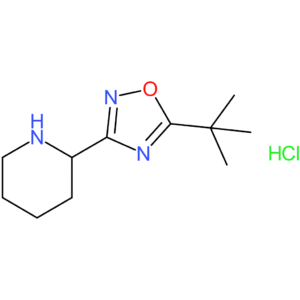 2-(5-tert-Butyl-1,2,4-oxadiazol-3-yl)piperidine hydrochloride