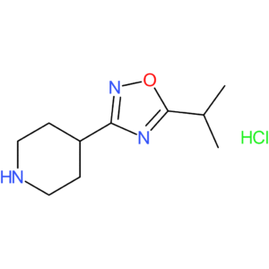 4-[5-(Propan-2-yl)-1,2,4-oxadiazol-3-yl]piperidine hydrochloride