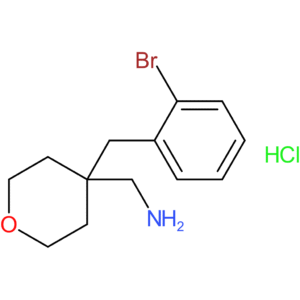 {4-[(2-Bromophenyl)methyl]oxan-4-yl}methanamine hydrochloride