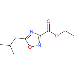 Ethyl 5-(2-methylpropyl)-1,2,4-oxadiazole-3-carboxylate