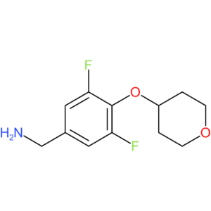 [3,5-Difluoro-4-(oxan-4-yloxy)phenyl]methanamine