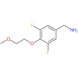 [3,5-Difluoro-4-(2-methoxyethoxy)phenyl]methanamine