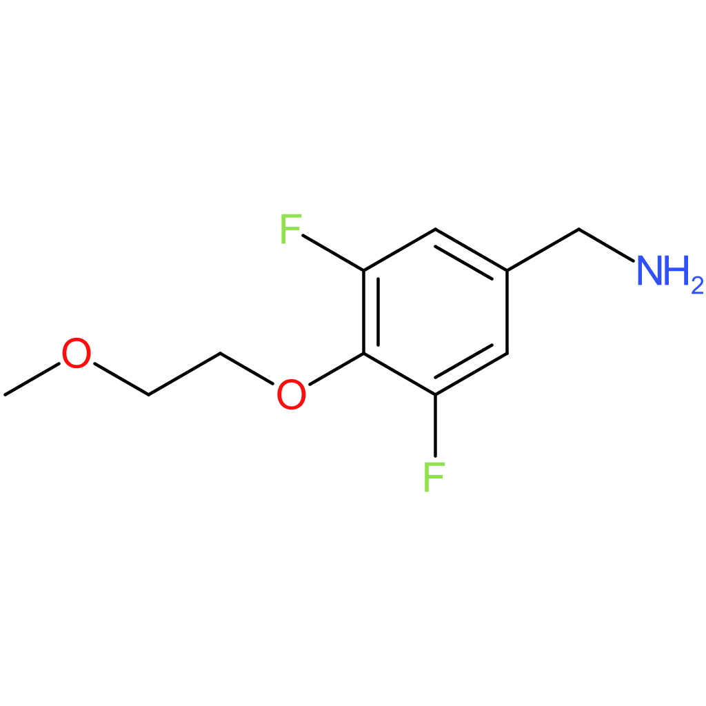 [3,5-Difluoro-4-(2-methoxyethoxy)phenyl]methanamine