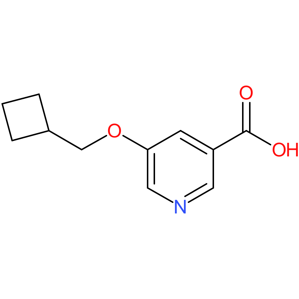 5-(Cyclobutylmethoxy)pyridine-3-carboxylic acid