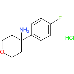 4-(4-Fluorophenyl)oxan-4-amine hydrochloride