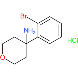 4-(2-Bromophenyl)oxan-4-amine hydrochloride