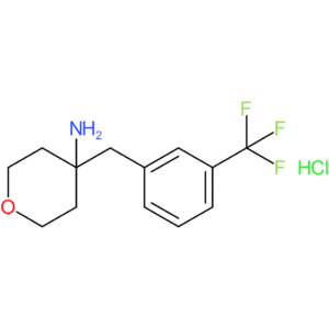 4-{[3-(Trifluoromethyl)phenyl]methyl}oxan-4-amine hydrochloride
