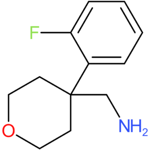 [4-(2-Fluorophenyl)oxan-4-yl]methanamine