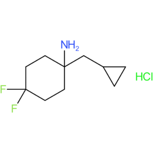 1-(Cyclopropylmethyl)-4,4-difluorocyclohexan-1-amine hydrochloride