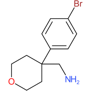 [4-(4-Bromophenyl)oxan-4-yl]methanamine