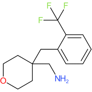 (4-{[2-(Trifluoromethyl)phenyl]methyl}oxan-4-yl)methanamine