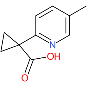1-(5-Methylpyridin-2-yl)cyclopropane-1-carboxylic acid