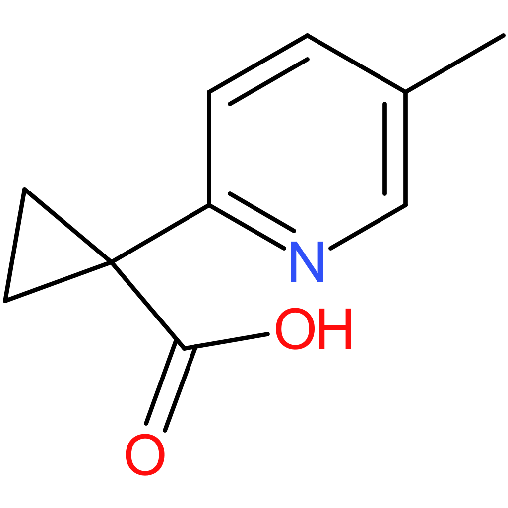 1-(5-Methylpyridin-2-yl)cyclopropane-1-carboxylic acid