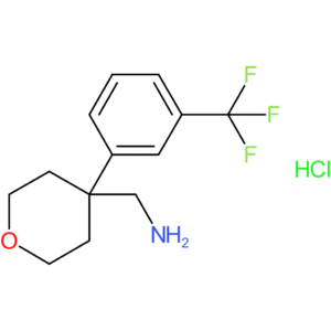{4-[3-(Trifluoromethyl)phenyl]oxan-4-yl}methanamine hydrochloride