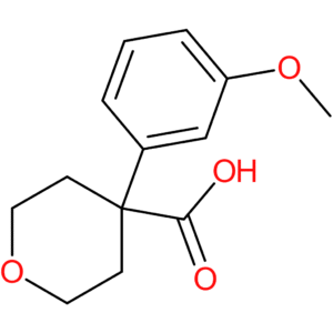 4-(3-Methoxyphenyl)oxane-4-carboxylic acid