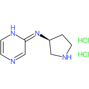 N-[(3S)-Pyrrolidin-3-yl]pyrazin-2-amine dihydrochloride