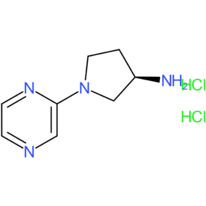 (3R)-1-(Pyrazin-2-yl)pyrrolidin-3-amine dihydrochloride