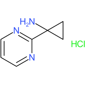 1-(Pyrimidin-2-yl)cyclopropan-1-amine hydrochloride