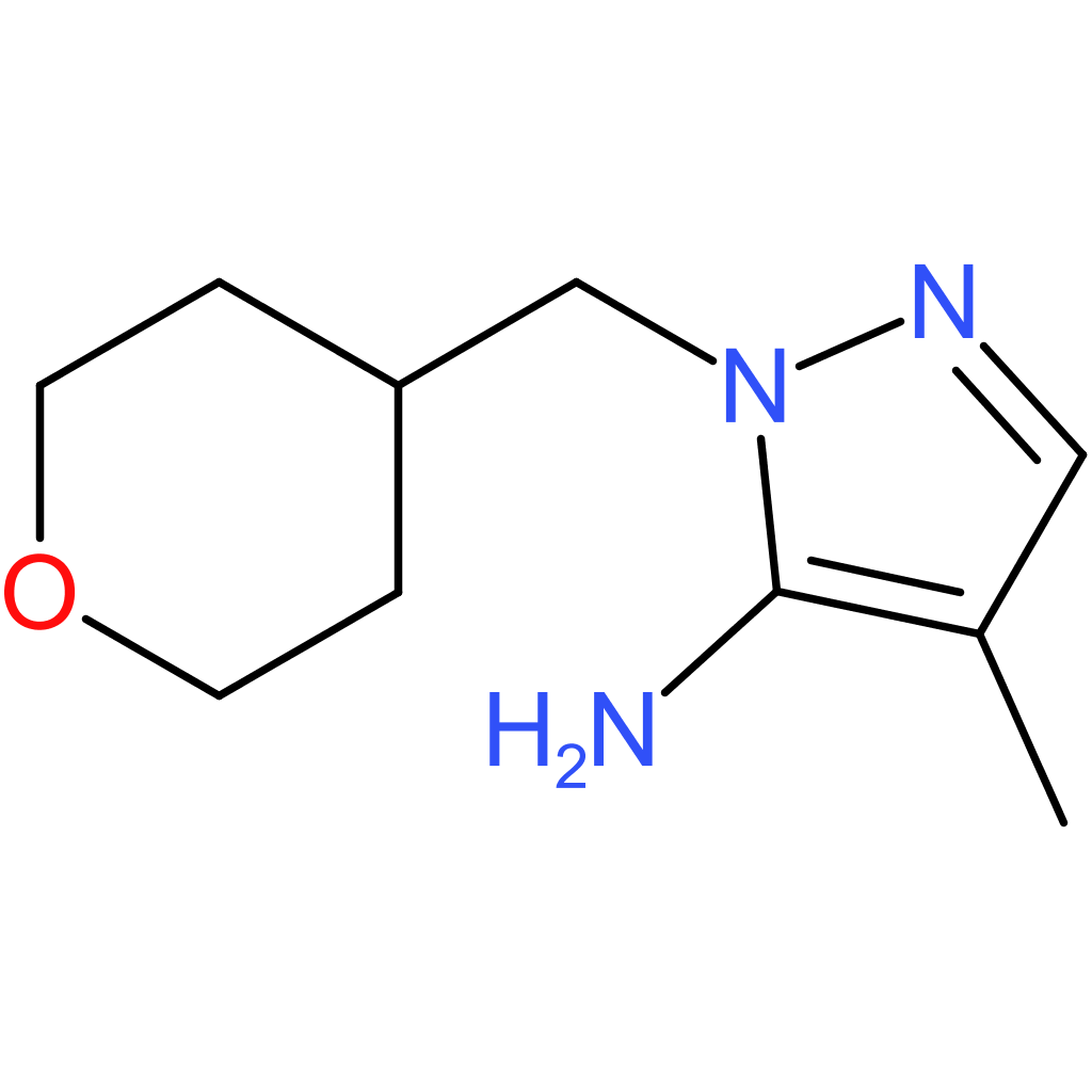 4-Methyl-1-(oxan-4-ylmethyl)-1H-pyrazol-5-amine