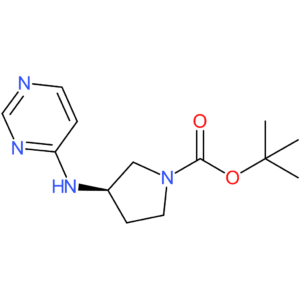 tert-Butyl (3R)-3-(pyrimidin-4-ylamino)pyrrolidine-1-carboxylate