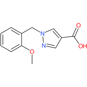 1-[(2-Methoxyphenyl)methyl]-1H-pyrazole-4-carboxylic acid