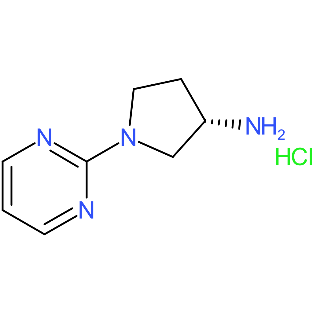 (3S)-1-(Pyrimidin-2-yl)pyrrolidin-3-amine hydrochloride