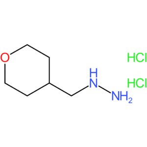 [(Tetrahydro-2H-pyran-4-yl)methyl]hydrazine dihydrochloride