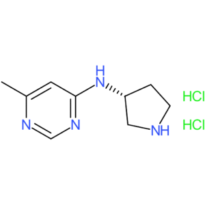 6-Methyl-N-[(3R)-pyrrolidin-3-yl]pyrimidin-4-amine dihydrochloride