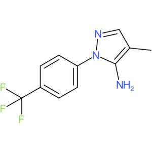4-Methyl-1-[4-(trifluoromethyl)phenyl]-1H-pyrazol-5-amine