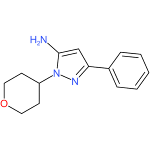3-Phenyl-1-(tetrahydro-2H-pyran-4-yl)-1H-pyrazol-5-amine