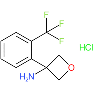 3-[2-(Trifluoromethyl)phenyl]oxetan-3-amine hydrochloride