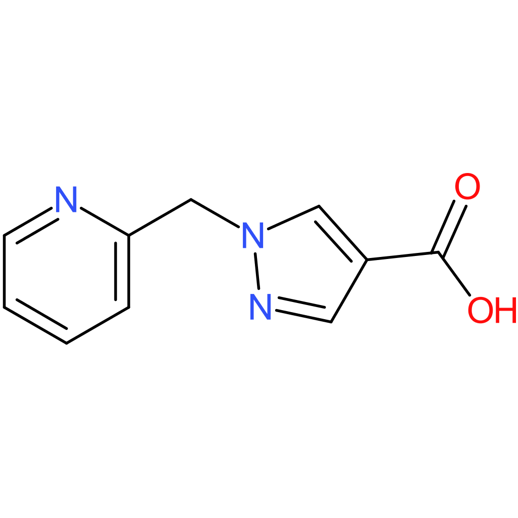 1-(Pyridin-2-ylmethyl)-1H-pyrazole-4-carboxylic acid