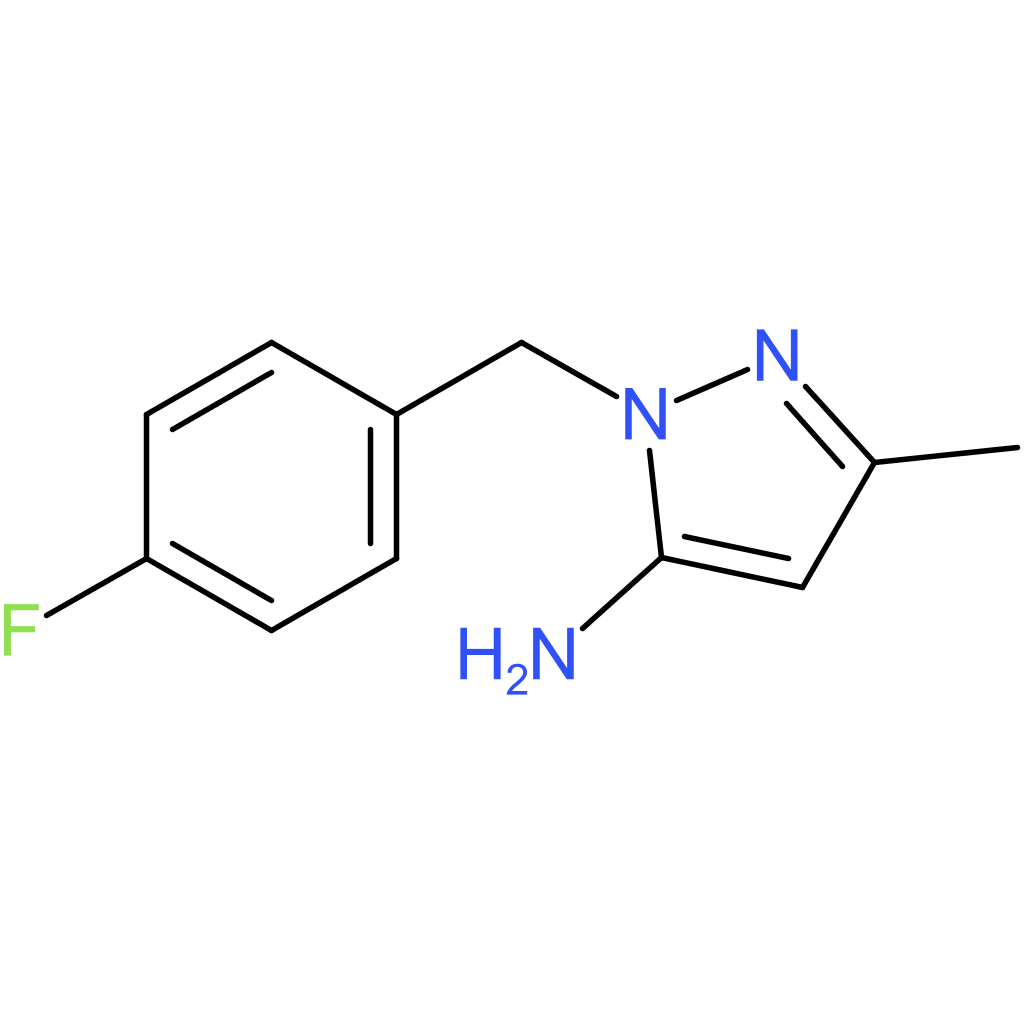 1-(4-Fluorobenzyl)-3-methyl-1H-pyrazol-5-amine