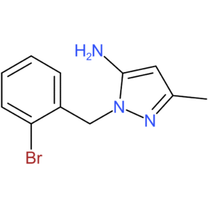 1-(2-Bromobenzyl)-3-methyl-1H-pyrazol-5-amine