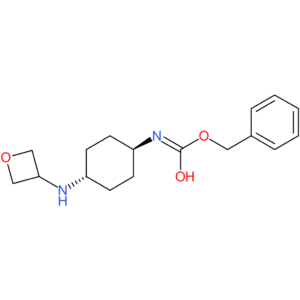 Benzyl (1R*,4R*)-4-(oxetan-3-ylamino)cyclohexylcarbamate
