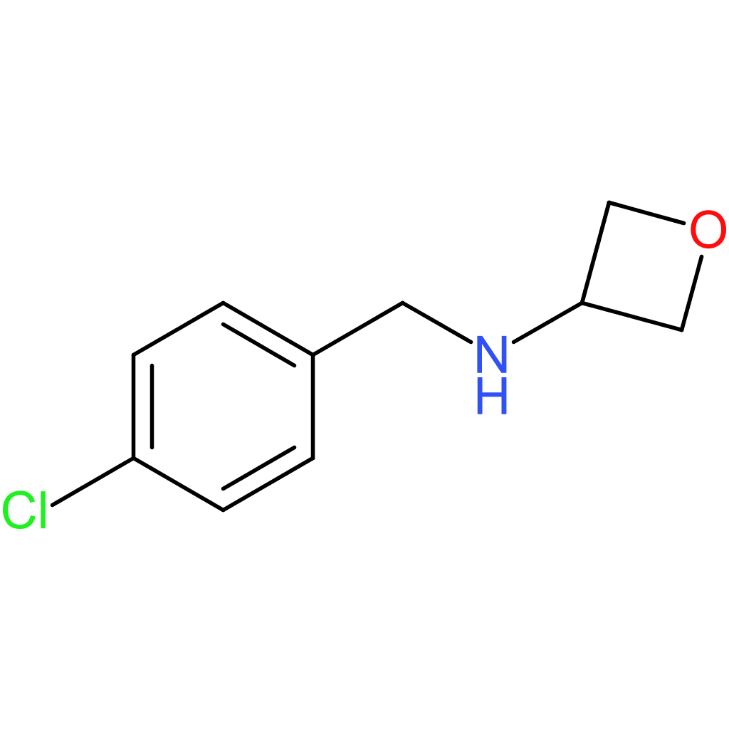 N-(4-Chlorobenzyl)oxetan-3-amine